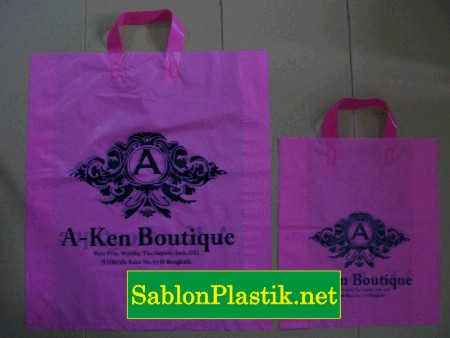 Sablon Plastik Cangklong Bengkulu pesanan Aken Boutique