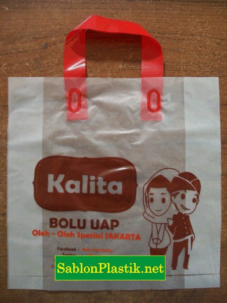 Sablon Plastik Cangklong Jakarta pesanan Toko Kalita