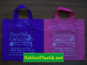 Sablon Plastik Cangklong Palembang pesanan Hanifah Collection