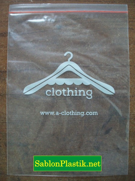 Sablon Plastik Klip Jakarta pesanan Clothing