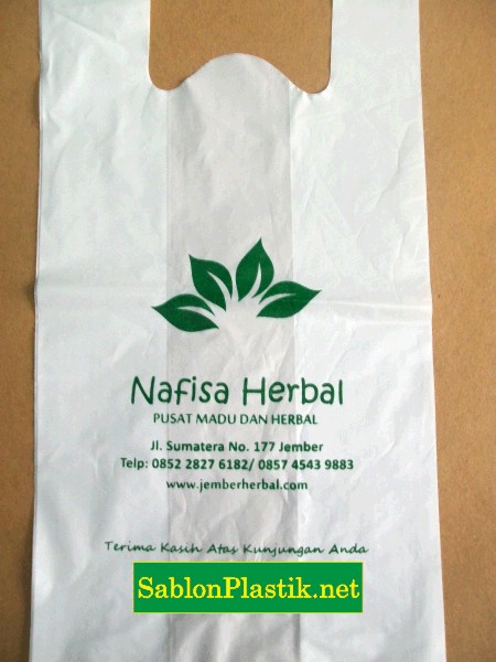 Sablon Plastik Nafisa Herbal Jember