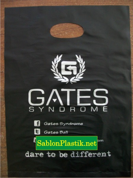 Sablon Plastik Plong Bali Pesanan Gates