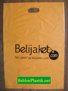 Sablon Plastik Plong Cengkareng pesanan Belijaket.com