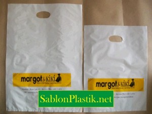 Sablon Plastik Plong Jakarta pesanan Margot & Kiki