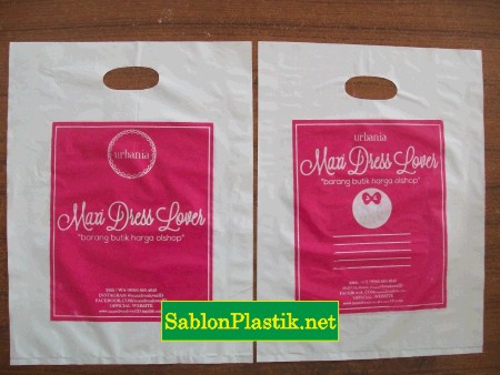 Sablon Plastik Plong Semarang pesanan Maxi Dress Lovers