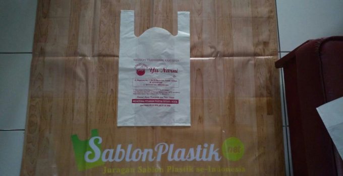 Sablon Plastik Kresek Yogyakarta untuk Gudeg Yu Narni